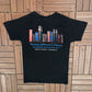 Thomas Jefferson Congress Exhibition Graphic Tee | Size Medium | Vintage 2000s Promotional Black T-Shirt |