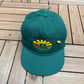Ohio Tobacco Museum Graphic Hat | Snap Back | Vintage 1990s Promotional Green Cap |