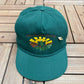 Ohio Tobacco Museum Graphic Hat | Snap Back | Vintage 1990s Promotional Green Cap |