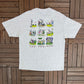 Las Veg-Ass Graphic Tee | Size X-Large | Vintage 2000s Funny Tourist Grey T-Shirt |