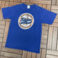 Tigger Since 1968 Graphic Tee | Size Small | Vintage 2000s Cartoon Promotional Blue T-Shirt |