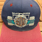Indianapolis 500 1995 Graphic Hat | Snap Back | Vintage 1990s NASCAR Racing Blue Cap |