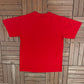 Spain National Football Team Graphic Tee | Size Large | Vintage 2000s Soccer Red T-Shirt |