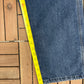 Wrangler Fleece Lined Straight Leg Denim Jeans | Size 34 x 30 | Vintage 2000s Blue Jeans |