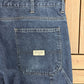 Wrangler Fleece Lined Straight Leg Denim Jeans | Size 34 x 30 | Vintage 2000s Blue Jeans |