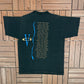Vince Gill Kraft Country Tour '97 Graphic Tee | Size Large | Vintage 1990s Country Black T-Shirt |