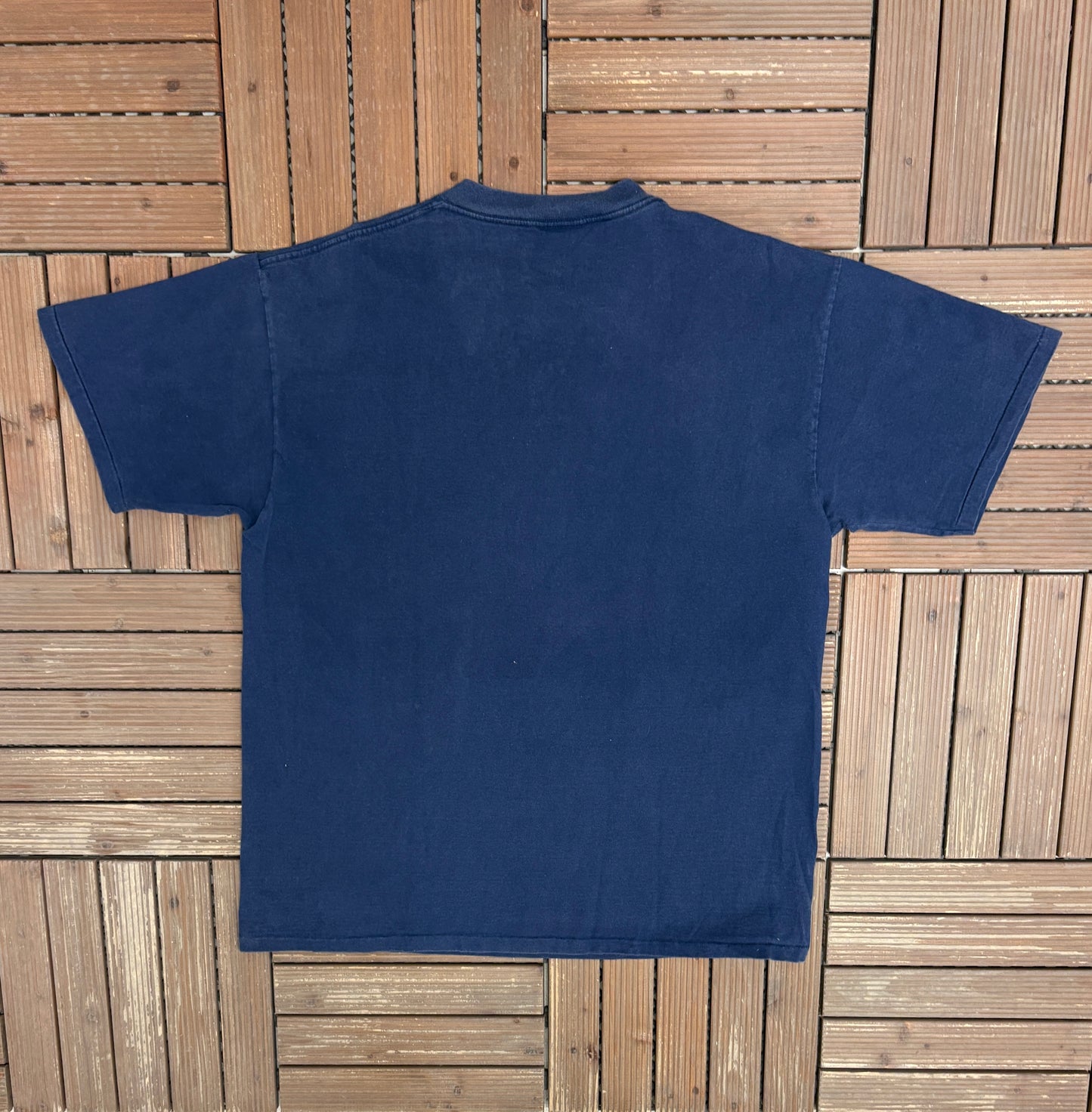 United States Navy Chiefs Graphic Tee | Size X-Large | Vintage 1990s Promotional Blue T-Shirt |