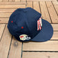 San Francisco 49ers Graphic Hat | Snap Back | Vintage 1990s NFL Football Blue Cap |