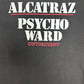 Alcatraz Psycho Ward Outpatient Graphic Tee | Size X-Large | Vintage 1990s Tourist Black T-Shirt |