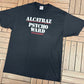 Alcatraz Psycho Ward Outpatient Graphic Tee | Size X-Large | Vintage 1990s Tourist Black T-Shirt |