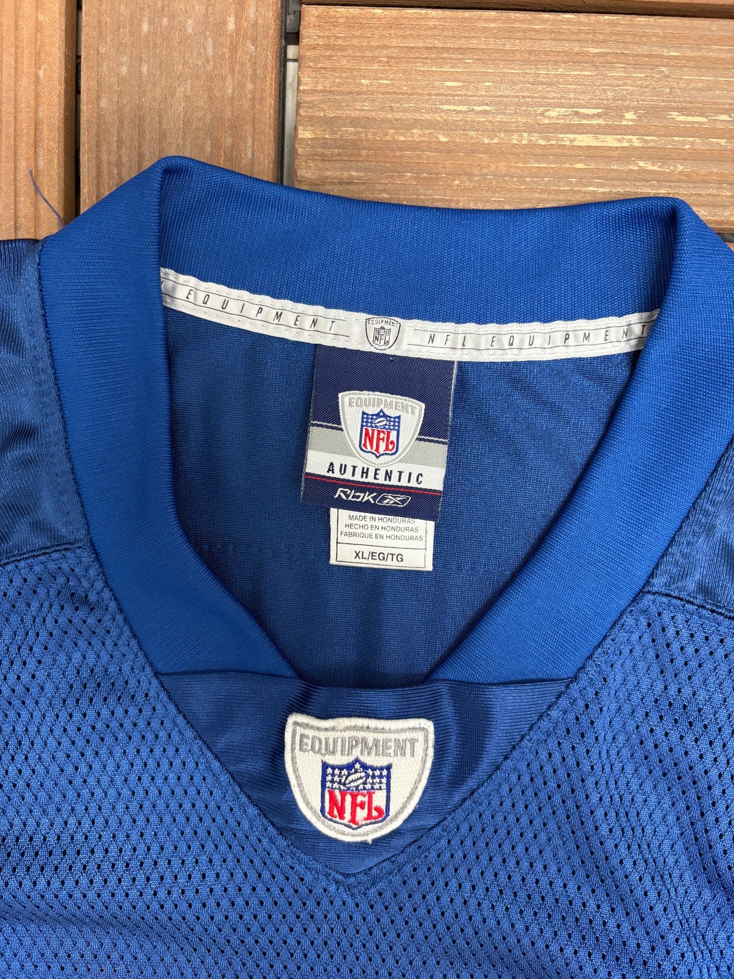 Indianapolis Colts Peyton Manning Football Jersey | Size X-Large | Vintage 2000s Yellow NFL Blue Jersey |