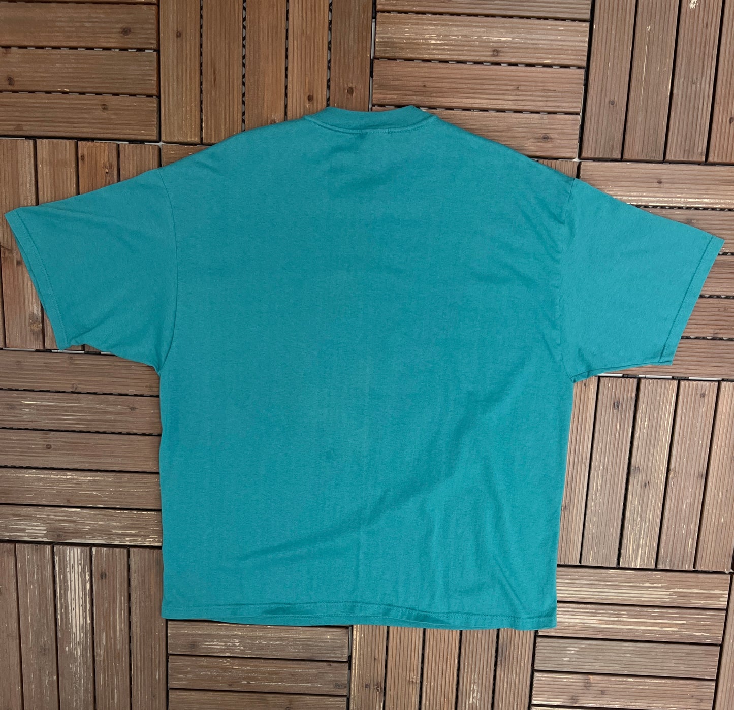 Lighthouses of the Chesapeake Graphic Tee | Size XX-Large | Vintage 2000s Tourist Teal T-Shirt |