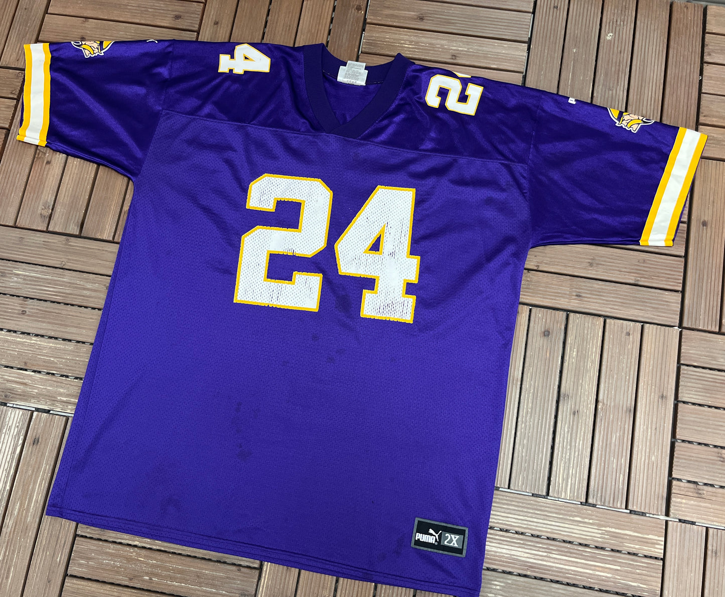 Minnesota Vikings Robert Griffith Football Jersey | Size XX-Large | Vintage 1990s Purple NFL Football Jersey |