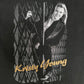 Kristy Young Get A Life Graphic Tee | Size X-Large | Vintage 1990s Promotional Black T-Shirt |