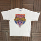 Philadelphia Phillies Eastern Division Champions 1993 Graphic Tee | Size X-Large | Vintage 1990s MLB Baseball White T-Shirt |