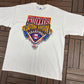 Philadelphia Phillies Eastern Division Champions 1993 Graphic Tee | Size X-Large | Vintage 1990s MLB Baseball White T-Shirt |