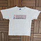 Houston Rockets Basketball Graphic Tee | Size Large | Vintage 1990s NBA Basketball Grey T-Shirt |