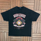 Negro Leagues Classic Baseball Graphic Tee | Size XX-Large | Vintage 2000s Baseball Black T-Shirt |