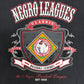 Negro Leagues Classic Baseball Graphic Tee | Size XX-Large | Vintage 2000s Baseball Black T-Shirt |