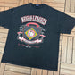 Negro Leagues Classic Baseball Graphic Tee | Size XX-Large | Vintage 2000s Baseball Black T-Shirt |