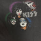Kiss Band Graphic Tee | Size X-Large | Vintage 2000s Rock & Roll Black T-Shirt |