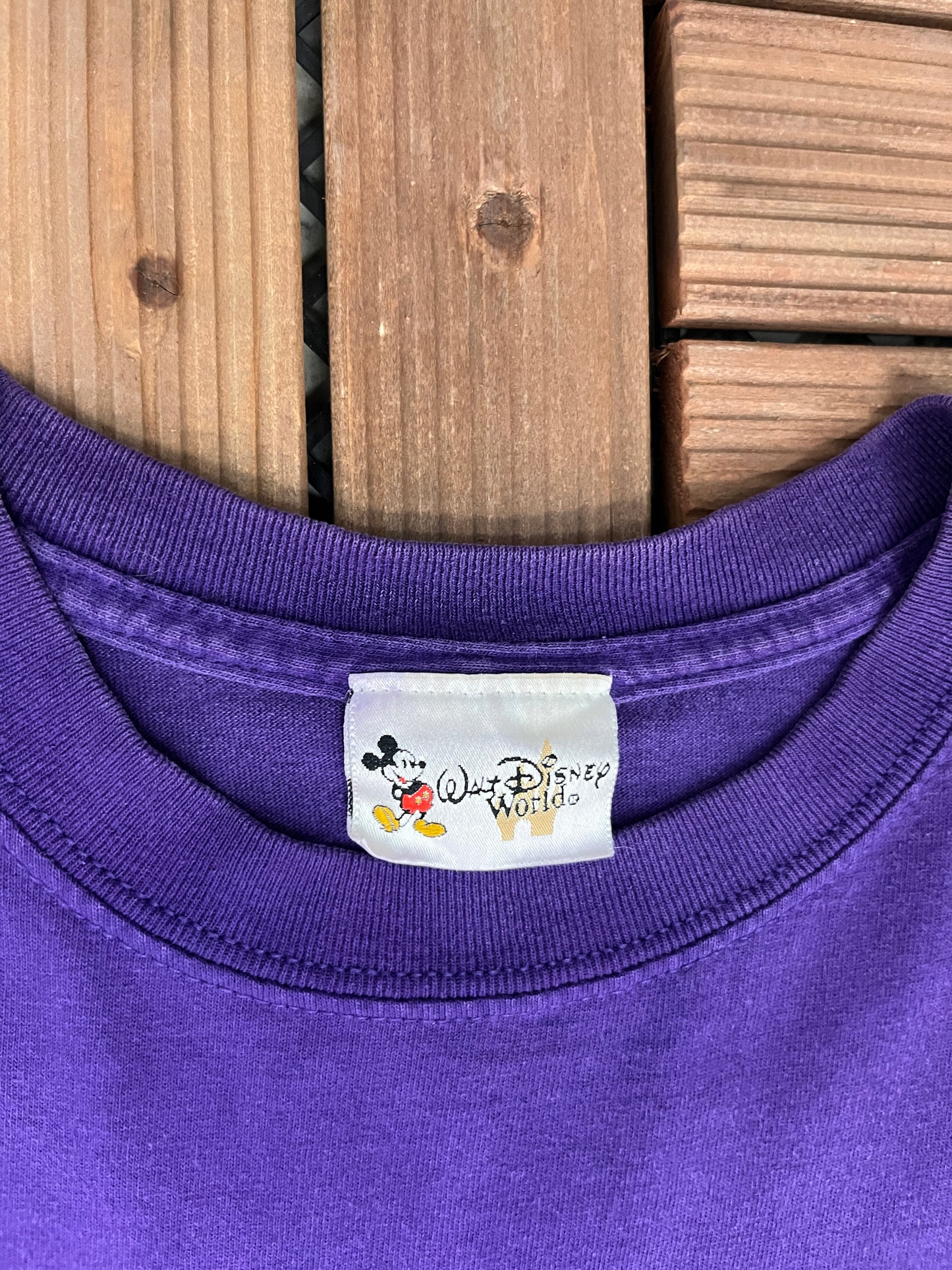 Tinkerbell Mood Subject To Change Graphic Tee | Size XX-Large | Vintage 2000s Disney Cartoon Purple T-Shirt |