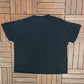 Kiss Band Graphic Tee | Size X-Large | Vintage 2000s Rock & Roll Black T-Shirt |