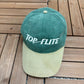 Top-Flite Embroidered Graphic Hat | Metal Clasp | Vintage 1990s Branded Golf Green Cap |