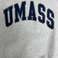 University of Massachusetts Dartmouth Graphic Crewneck | Size X-Large | Vintage 2000s College Grey Sweater |