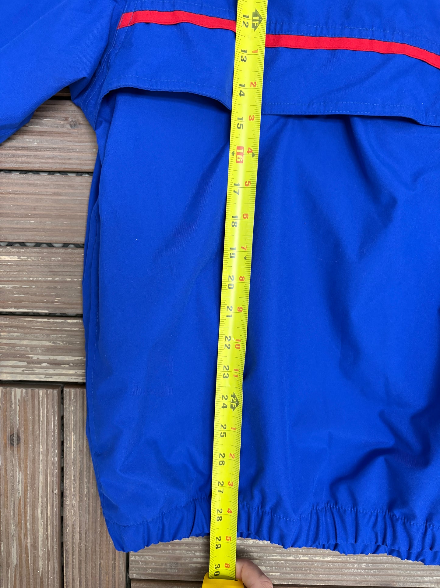Top-Flite Golf Graphic Windbreaker | Size X-Large | Vintage 1990s Golf Blue Windbreaker |