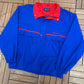 Top-Flite Golf Graphic Windbreaker | Size X-Large | Vintage 1990s Golf Blue Windbreaker |