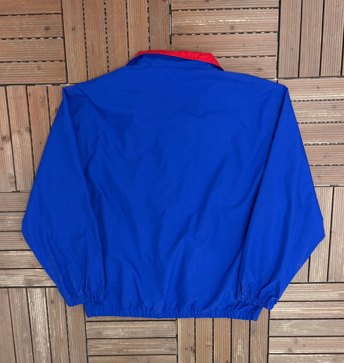Top-Flite Golf Graphic Windbreaker | Size X-Large | Vintage 1990s Golf Blue Windbreaker |