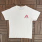 Big Dogs "Dog Trek" Graphic Tee | Size Large | Vintage 1990s Cartoon Dog White T-Shirt |