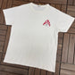 Big Dogs "Dog Trek" Graphic Tee | Size Large | Vintage 1990s Cartoon Dog White T-Shirt |
