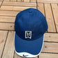 Tiger Woods Nike Embroidered Graphic Hat | Metal Clasp | Vintage 2000s Branded Golf Blue Cap |
