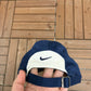 Tiger Woods Nike Embroidered Graphic Hat | Metal Clasp | Vintage 2000s Branded Golf Blue Cap |