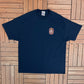 Old Guys Rule Wise Beyond His Beers Graphic Tee | Size XX-Large | Vintage 2000s Funny Blue T-Shirt |