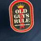 Old Guys Rule Wise Beyond His Beers Graphic Tee | Size XX-Large | Vintage 2000s Funny Blue T-Shirt |
