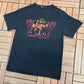 RBD Rebelde Tour 2006 Graphic Tee | Size Medium | Vintage 2000s Latin Pop Music Black T-Shirt |