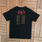 RBD Rebelde Tour 2006 Graphic Tee | Size Medium | Vintage 2000s Latin Pop Music Black T-Shirt |