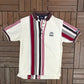 1998 PGA Championship Sahalee Golf Shirt | Size Medium | Vintage 1990s White Collared T-Shirt |
