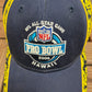 NFL All-Star Game Pro Bowl 2006 Hawaii Graphic Hat | Strap Back | Vintage 2000s NFL Football Blue Cap |