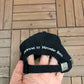 Mercedes-Benz Embroidered Graphic Hat | Metal Clasp | Vintage 2000s Car Promotional Black Cap |