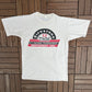 Firestone E.T. Racing Tournament Graphic Tee | Size Large | Vintage 1990s Drag Racing White T-Shirt |