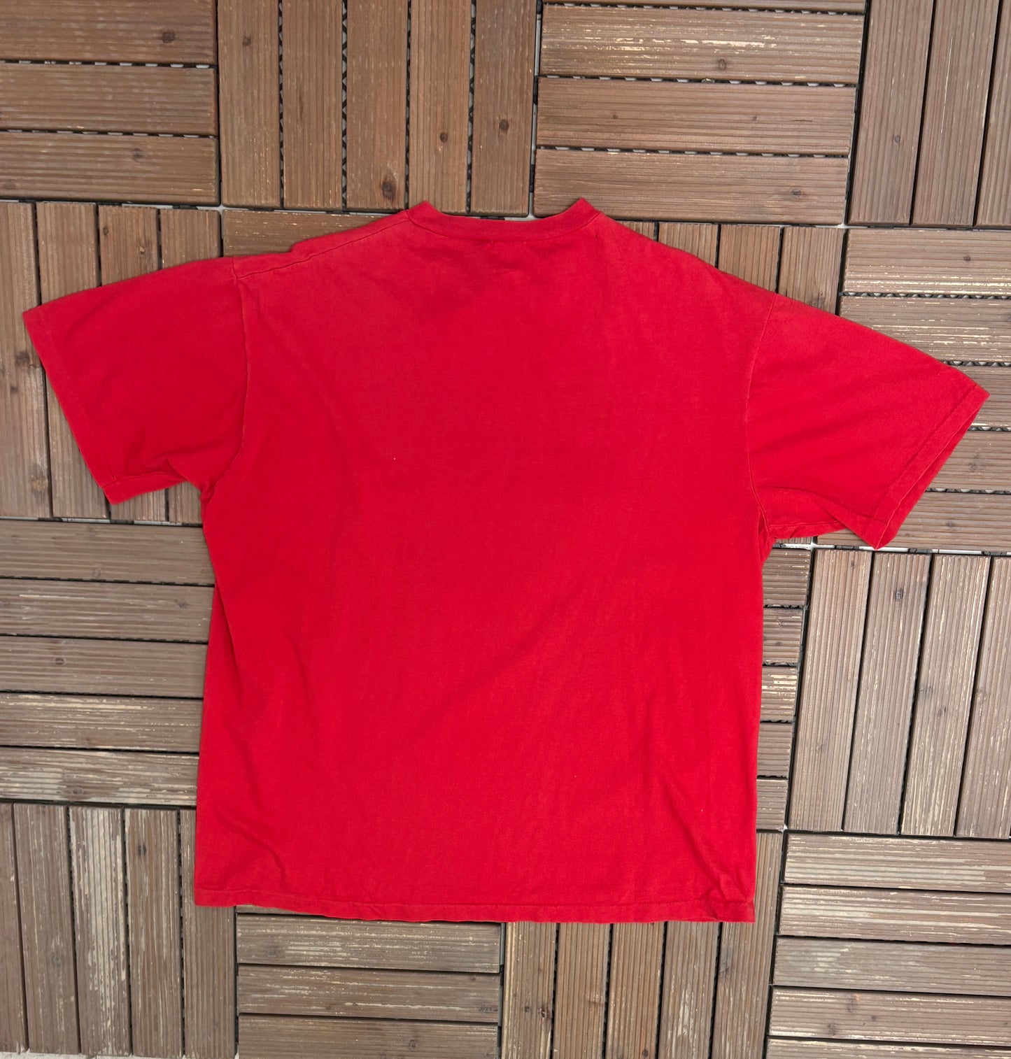 Oklahoma Sooners Graphic Tee | Size X-Large | Vintage 1980s College Red T-Shirt |