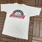 Firestone E.T. Racing Tournament Graphic Tee | Size Large | Vintage 1990s Drag Racing White T-Shirt |