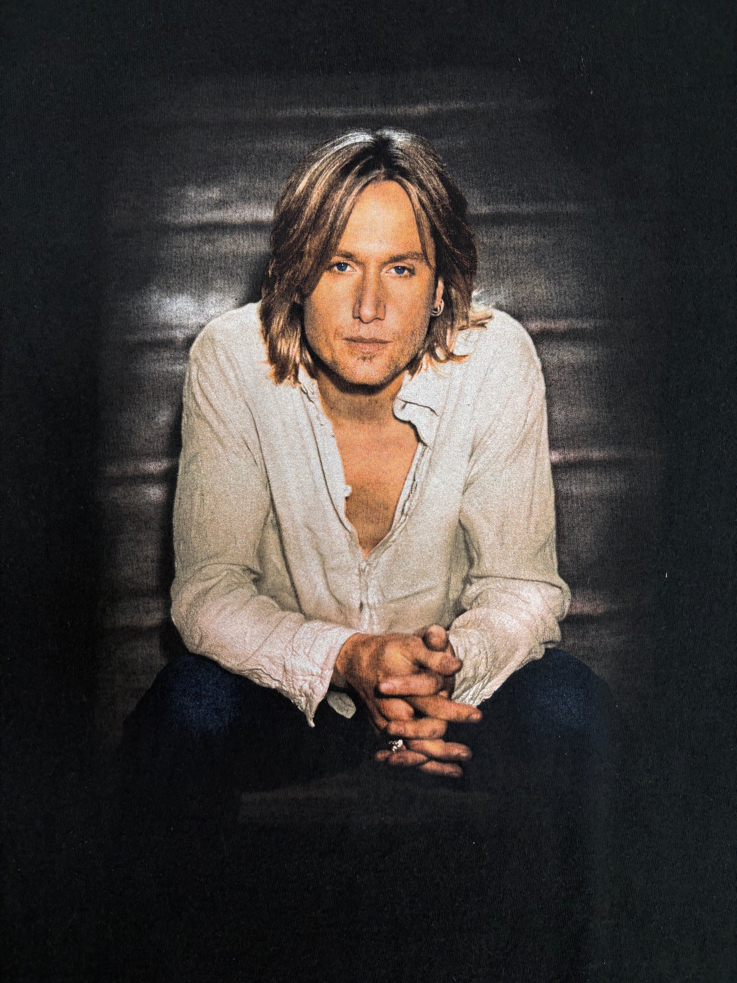 Keith Urban American Tour 2003 Graphic Tee | Size XX-Large | Vintage 2000s Country Music Black T-Shirt |