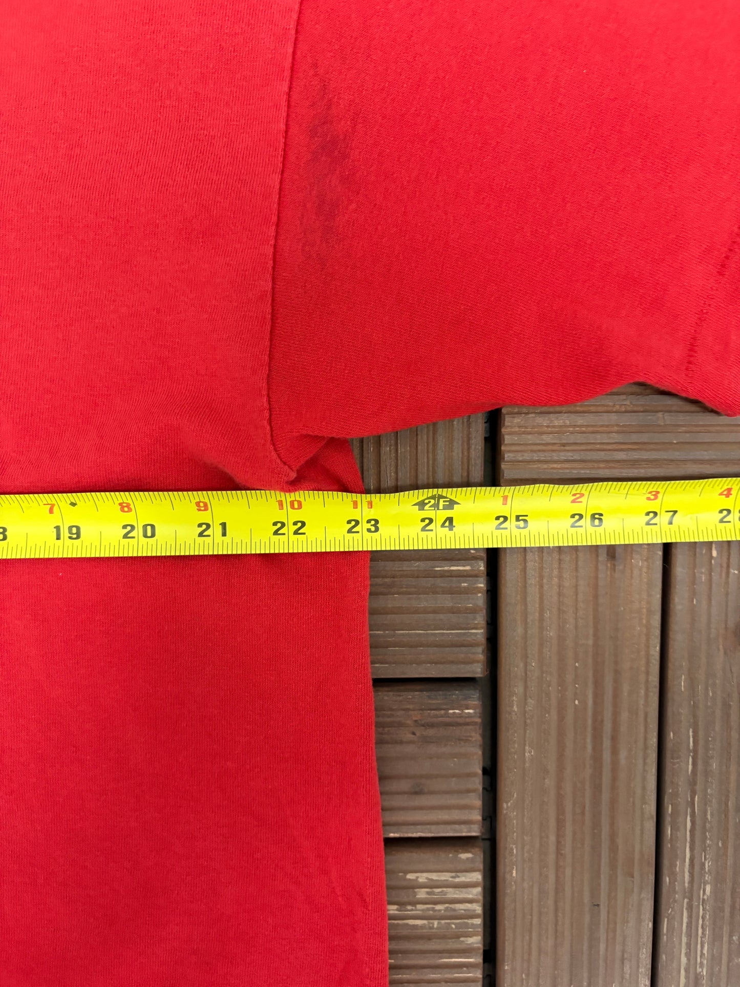 American Wheels Festival 1996 Graphic Tee | Size X-Large | Vintage 1990s Biker Red T-Shirt |