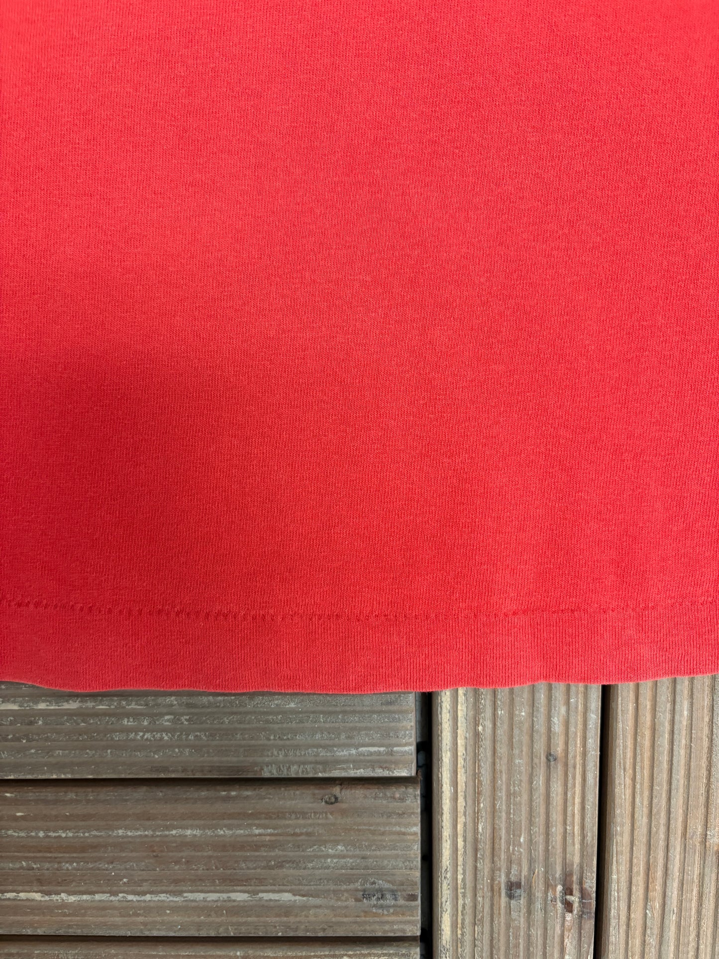 American Wheels Festival 1996 Graphic Tee | Size X-Large | Vintage 1990s Biker Red T-Shirt |