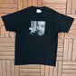 Billy Joel 2006 Tour Graphic Tee | Size X-Large | Vintage 2000s American Singer Black T-Shirt |